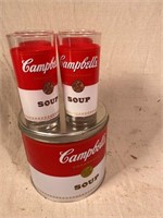 Campbell soup collectible glasses