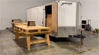 2017 Patriot Enclosed Construction Trailer w/Title