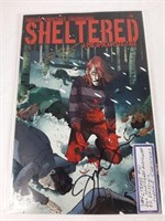 SHELTERED #10 DUO HARD SIGNED AUTOGRAPHS “ED