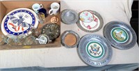 pewter plates & more