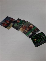 RARE BATMAN CARDS HOLO’S 10 PCS COMPLETE SET GEM