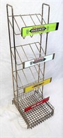 Vintage Wrigleys chewing gum- wire rack