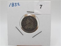 1832 CAPPED BUST DIME NICE CONDITION