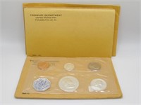 (4) 1960 PROOF COIN SETS IN ENVELOPES