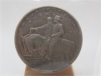 1925 STONE MOUNTAIN HALF DOLLAR SCRATCHED