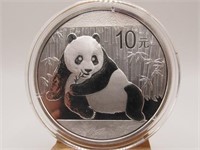 2015 CHINESE PANDA SILVER COIN