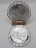 (2) 2018 AUSTRALIAN KOOKABURRA SILVER 1OZ COINS