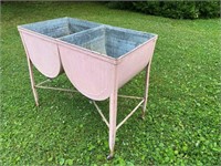 antique wash tubs