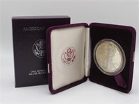 1986 PROOF AMERICAN EAGLE IN BOX W/ PAPERS
