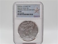 2016 W NGC MS69 SILVER EAGLE
