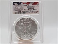 2016-W PCGS SP69 BURNISHED SILVER EAGLE