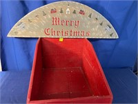 Dovetail Box and Christmas Sign