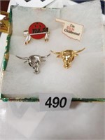 Collector pins "Tulsa"