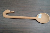 Wooden Vintage Handmade Goose Spoon