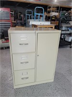 Filing Cabinet w/ Built-In Safe