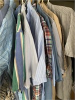 sz large - mens vintage shirts & coats