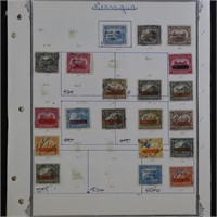 Nicaragua Stamps 1930s-50s Used and Mint Hinged