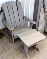 HMD Patio Chair and Side Table