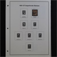 US Stamps 1851-1898 Used & Mint, showing of most i