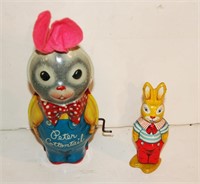 Mattel Wind-Up Rabbit, J.Chern Keywind Rabbit