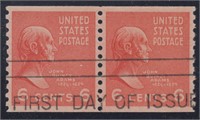 US Stamp #846 Used Pair PSE Graded XF-Superb 95 PS