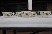 Pinecone coffee cups (set of 5)