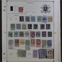 Belgium Stamps 1860s-1970s Collection Used & Mint
