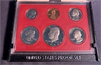 1980 US Proof set and display