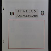 Italy Stamps 1854-1900 Mint & Used on Pages