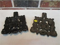 Pair of Cast Iron Pot Trivets