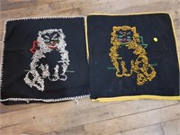 Vintage Embroidered Pillow Cases