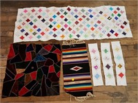 Vintage Quilted Table Runner and More