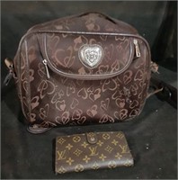 Purse and Louis Vuitton Wallet