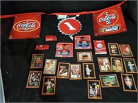 Coca Cola Cards, Pennant and More