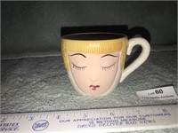 Vintage "For Mom Only" Face Coffee Mug