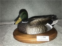 Jules Bouillet Duck Decoy Shaker Prairie w/Base