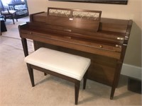 Beautiful Baldwin Acrosonic Piano with Bench