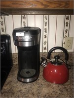 Farberware Single Cup Coffee Maker & Tea Kettle