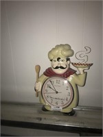 Chef Theme Wall Clock