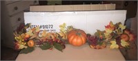 New in Box - Fall Table Runner- Spray Pumpkins