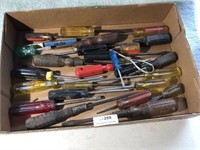 Old Hand Tools - Screwdrivers Lot