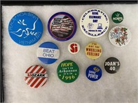 Lot of Vintage Buttons and Pins