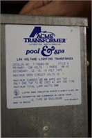 POOL & SPA LOW VOLTAGE LIGHTING TRANSFORMER