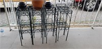 8 Metal Plant Stands