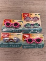 5 pairs swim goggles