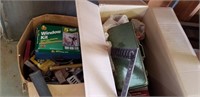 2 Boxes Of Hardware & Tools, See Pictures