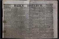CSA Newspaper May 31, 1862 Richmond Dispatch
