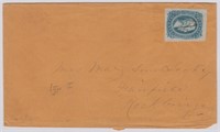 CSA Stamp Cover #11 with pen cancel, absolutely go