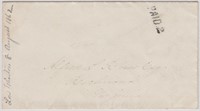 CSA Stampless Cover with a Straightline Paid 2 (Ty