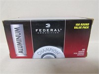 100 Rounds Federal Champion 9mmL